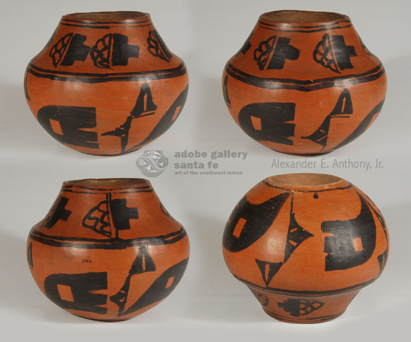 Historic San Ildefonso Pueblo Pottery C3969D